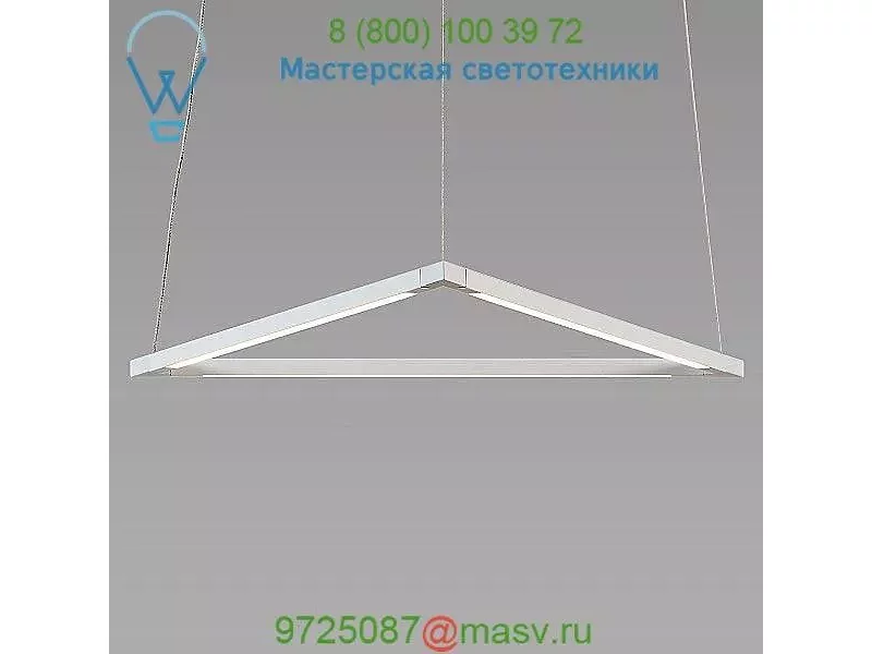 ZBP-16-T-SW-MTB-CNP Z-Bar Triangle Pendant Light Koncept, светильник