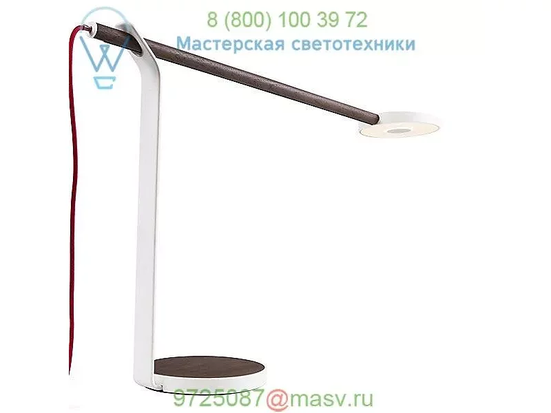 GR1-W-WNR-MWT-DSK Koncept Gravy LED Desk Lamp, настольная лампа
