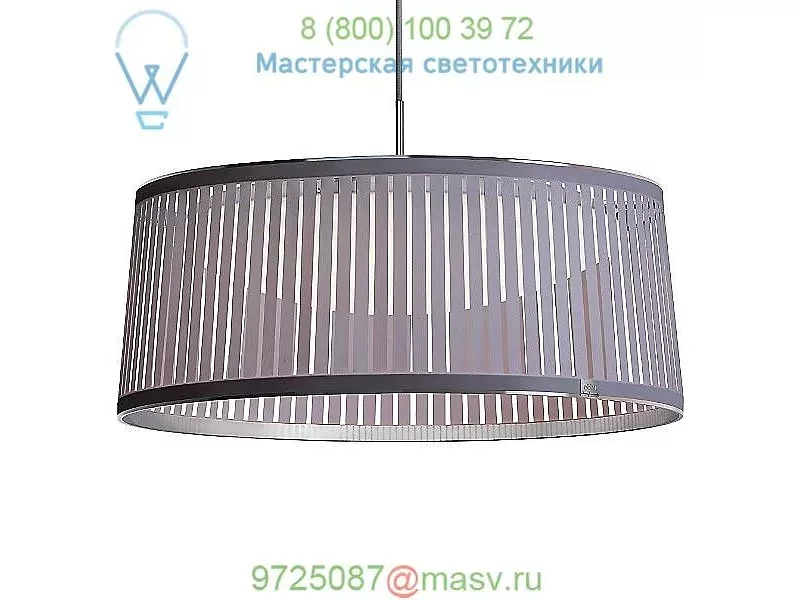 Solis Drum LED Pendant Light Pablo Designs SOLI DR 24 BLK, подвесной светильник