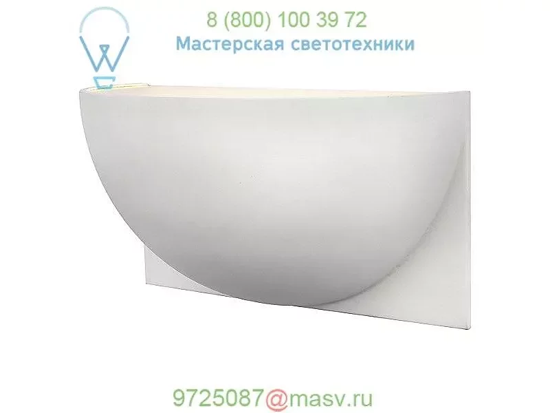 Quarter Sphere Wall Light Visual Comfort PB 2070MBK-FG, настенный светильник