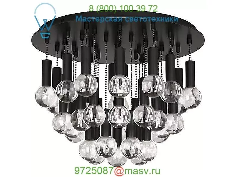754 Milano Flush Mount Ceiling Light Robert Abbey, светильник