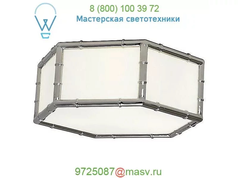 Z763 Robert Abbey Meurice 763 Flushmount Ceiling Light, светильник