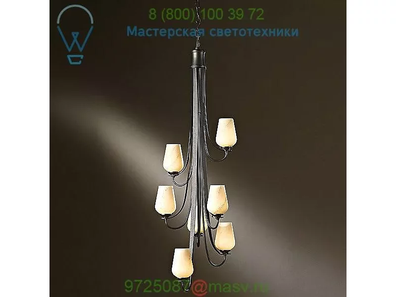 Hubbardton Forge 103037-1022 Flora 7 Light Chandelier, светильник