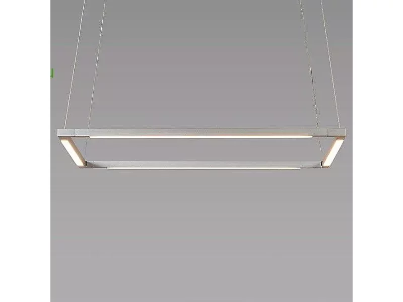 ZBP-16-S-SW-MTB-CNP Z-Bar Square Pendant Light Koncept, светильник
