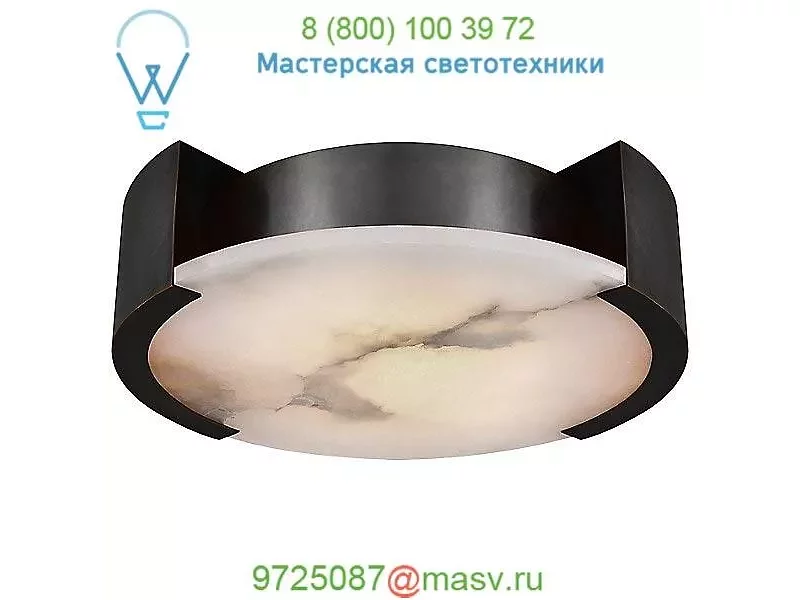 KW 4013AB Visual Comfort Melange Flush Mount Ceiling Light, потолочный светильник