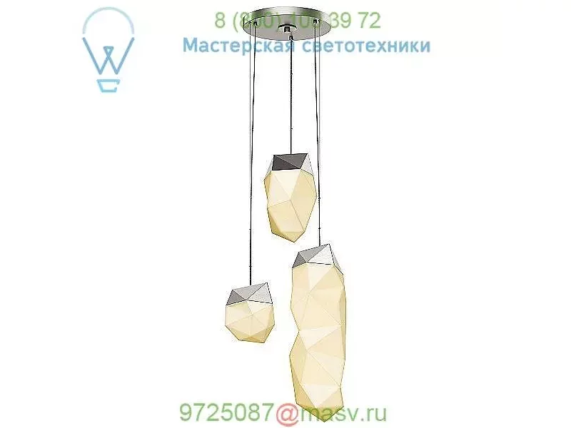 SONNEMAN Lighting 3003.01-AST Facets Assorted LED Pendant Light, светильник