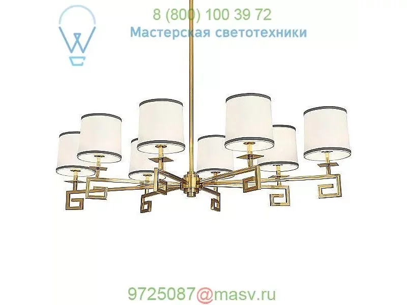 444 Robert Abbey Mykonos Chandelier, светильник