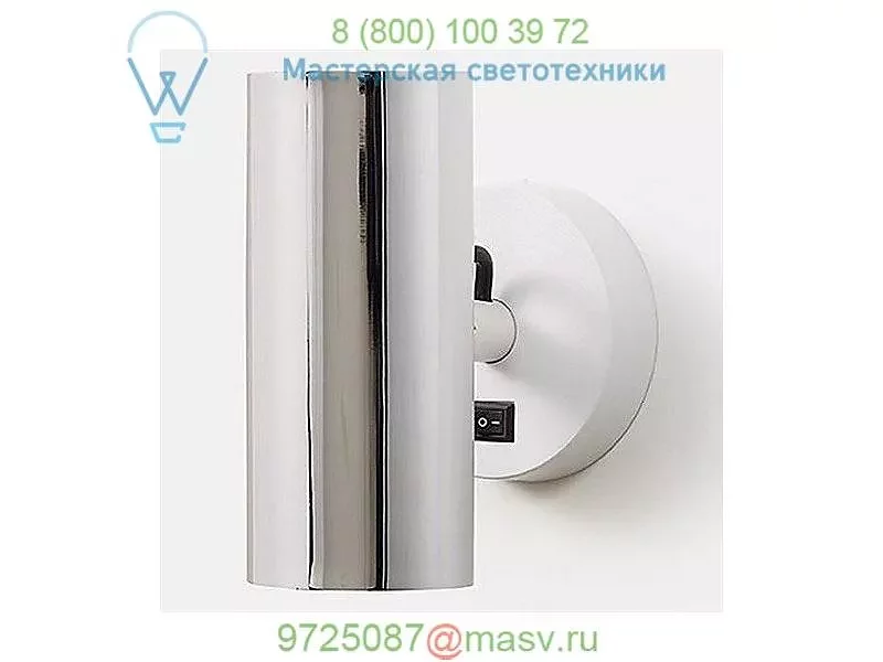 BRM-30-30S2-27-120 Rich Brilliant Willing Brim Round Wall Sconce, настенный светильник