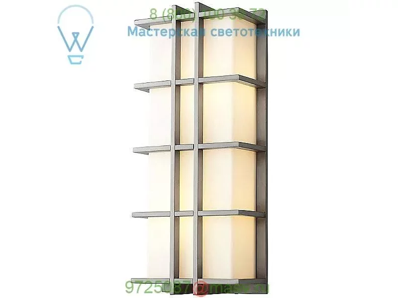 Telshor Outdoor Wall Sconce (Large) - OPEN BOX RETURN OB-2-711-224 Oxygen Lighting, опенбокс