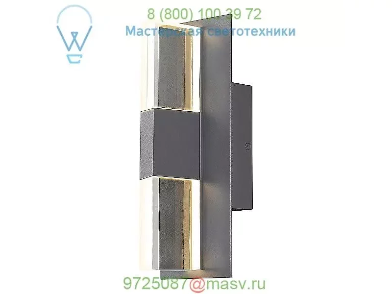 Lyft 12 Outdoor LED Wall Light 700OWLYT83012CZUNVS Tech Lighting, бра