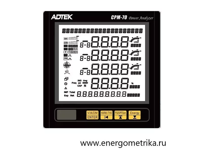 CPM-70 - Многофункциональный анализатор качества электроэнергии