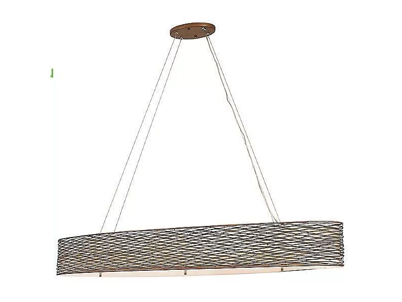 Varaluz Flow 6 Light Linear Pendant Light , светильник