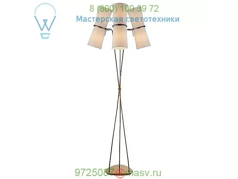 Visual Comfort Clarkson Triple Floor Lamp ARN 1034BLK-L, светильник