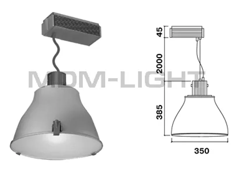 Светильник подвесной ANSEL D