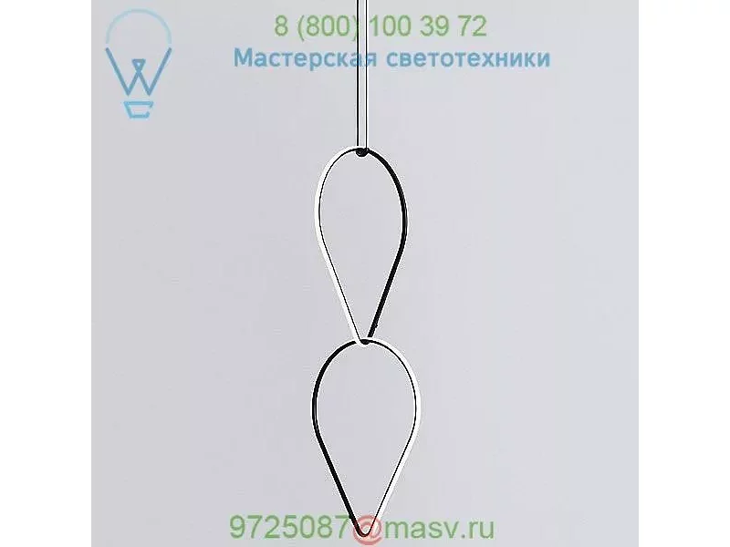 Arrangements Drop Down Two Element Suspension FU041630 | F0413030 | F0405030 FLOS, подвесной све