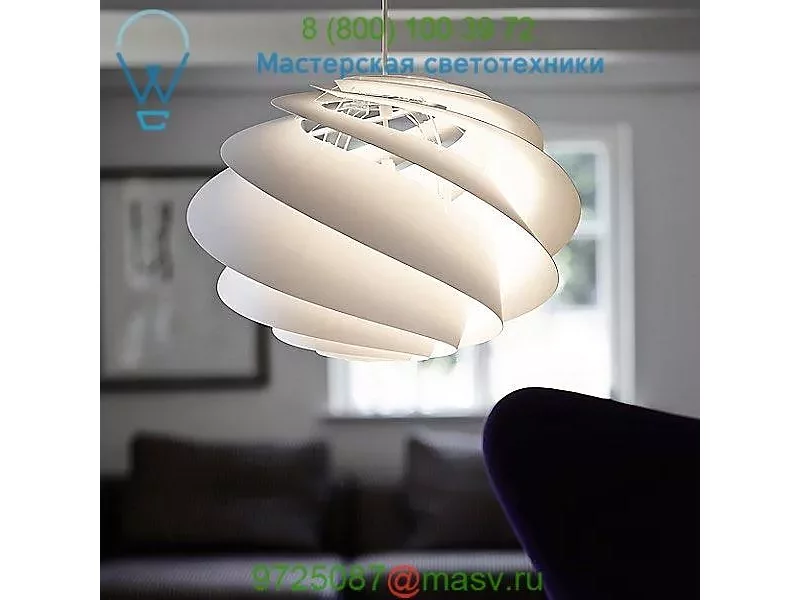Swirl 1 Pendant Light Le Klint , светильник
