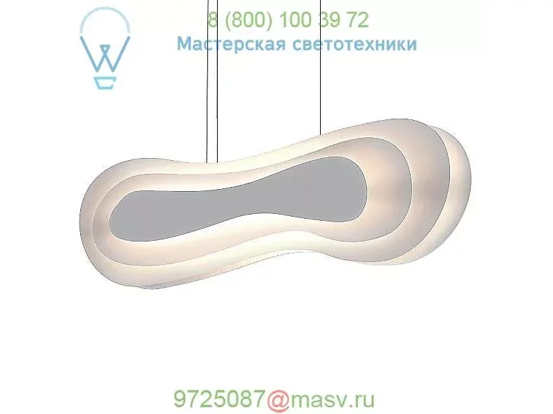 SONNEMAN Lighting 2696.98 Abstract Rhythms Wide LED Pendant Light, подвесной светильник
