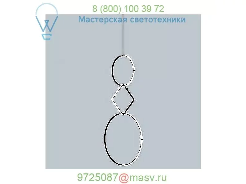 Arrangements Round Small Three Element Suspension FLOS FU041530 | F0406030 | F0410030 | F0407030
