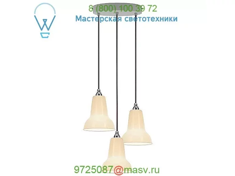 Original 1227 Mini Ceramic Cluster Pendant Light Anglepoise, светильник