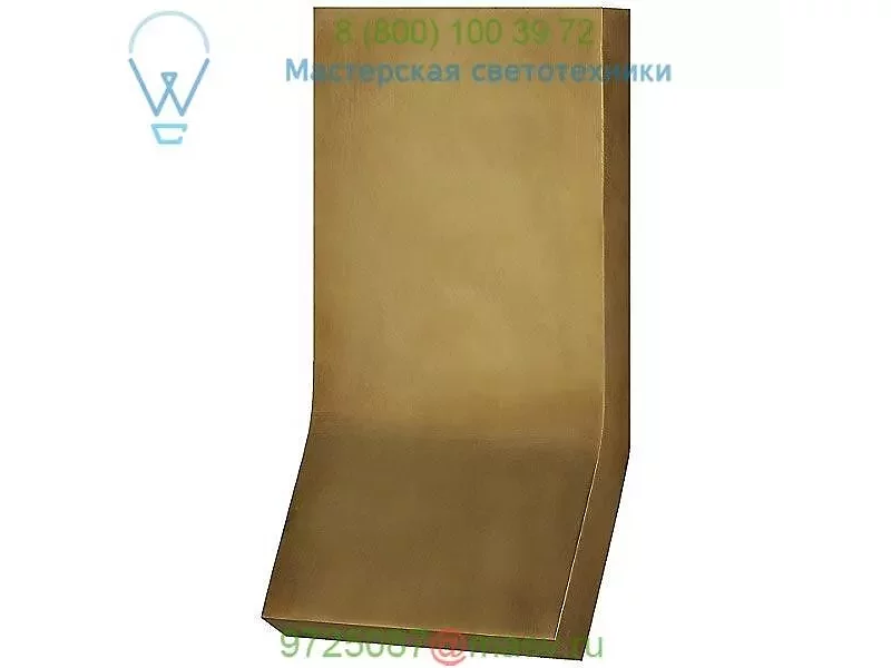 Bend Square Wall Light PB 2053WHT Visual Comfort, настенный светильник