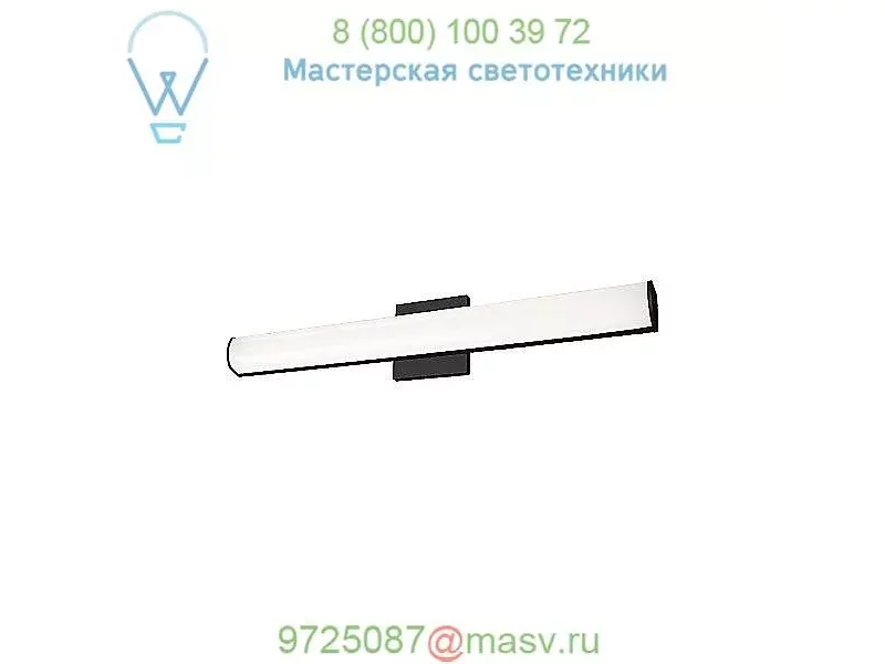 OB-VL61224-BK Longitude LED Vanity Light (Black/24 inch) - OPEN BOX RETURN Kuzco Lighting, опенб
