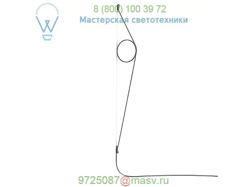 FLOS F9512009 WireRing Wall Sconce, встраиваемый в стену светильник