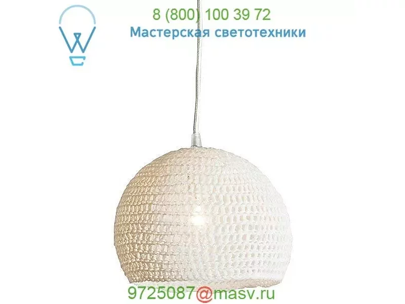 TRAMA 1 WHITE/YELLOW CABLE Trama 1 Pendant Light In-Es Art Design, светильник