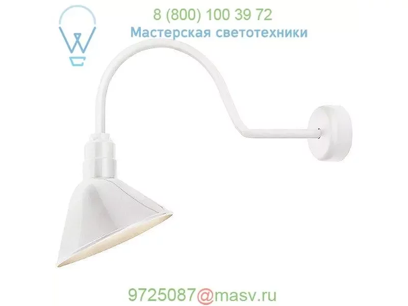Angle Reflector Indoor/Outdoor Wall Sconce RA10MBK3LL23 Troy RLM Lighting, уличный настенный све