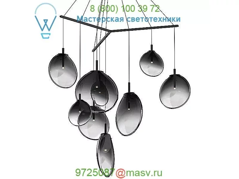 2996.25C Cantina Tri-Spreader LED Pendant Light SONNEMAN Lighting, светильник