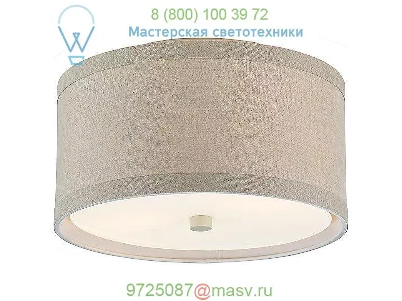 KS 4070BSL-L Visual Comfort Walker Flush Mount Ceiling Light, светильник