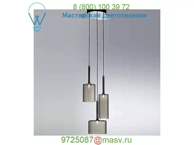 Spillray 3 Light Cluster Pendant USSPILL3CSCR12V AXO Light, светильник