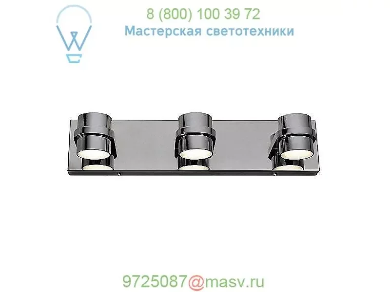 Twocan 3 Arm Vanity Light Rogue Decor 610820, светильник для ванной