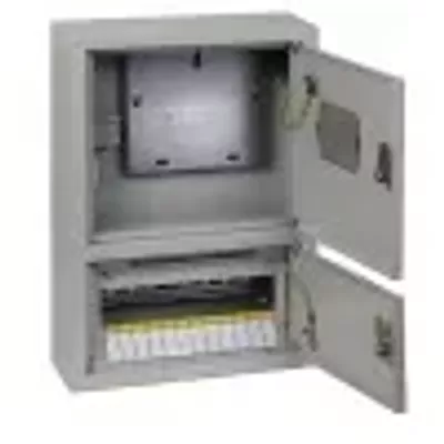 Бокс учетно-распределительный навесной БУР 1/6  (300х150х135) IP31 EKF
