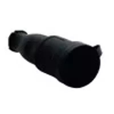 Розетка переносная с защитной крышкой каучуковая 230В, 2P+PE, 16A, IP44 EKF