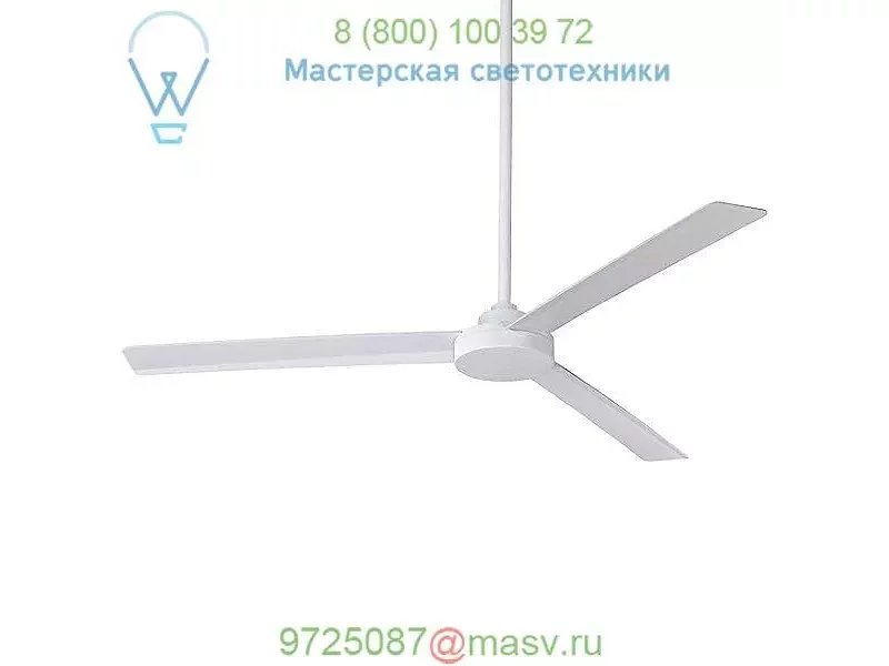 Roto XL Ceiling Fan (Flat White) - OPEN BOX RETURN Minka Aire Fans, светильник