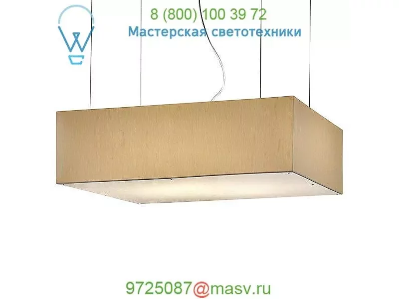 Tessuti Square Pendant Light SQUARE S4 100 B Masiero, светильник