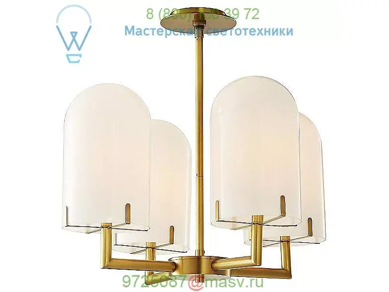 Arteriors 89445 Woodall 4-Light Chandelier, светильник