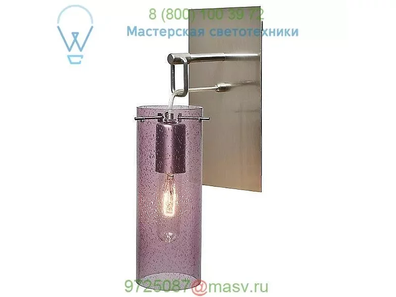 Besa Lighting 1WP-JUNI10BL-BR Juni 10 Hanging Wall Sconce, настенный светильник