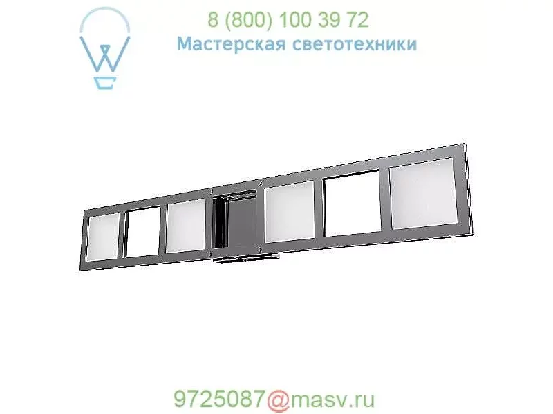 QDR-16V-PC Quadra LED Bath Vanity Light Blackjack Lighting, светильник для ванной