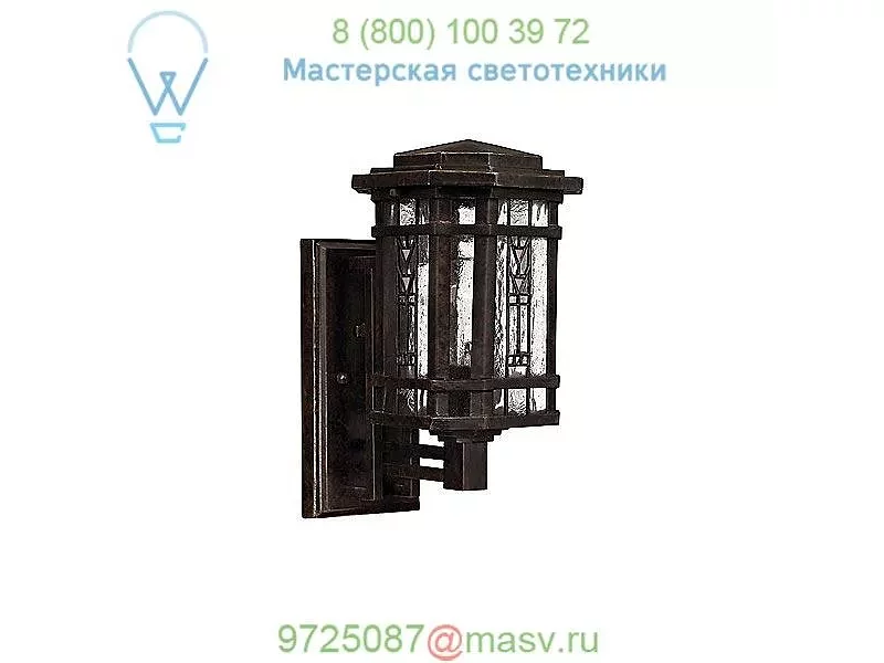 2246RB Hinkley Lighting Tahoe Small Outdoor Wall Light, уличный настенный светильник