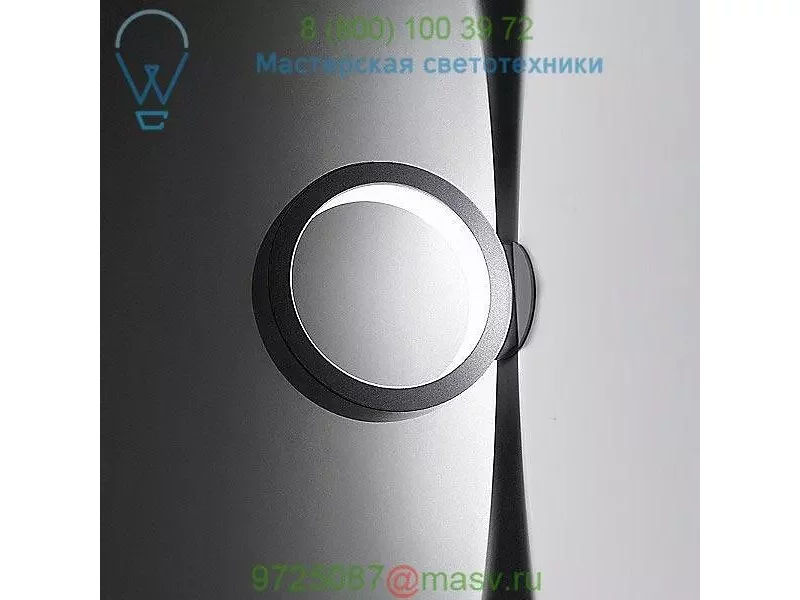 ZANEEN design Assolo Flush Mount Ceiling Light / Wall Light D3-2002BLK, потолочный светильник