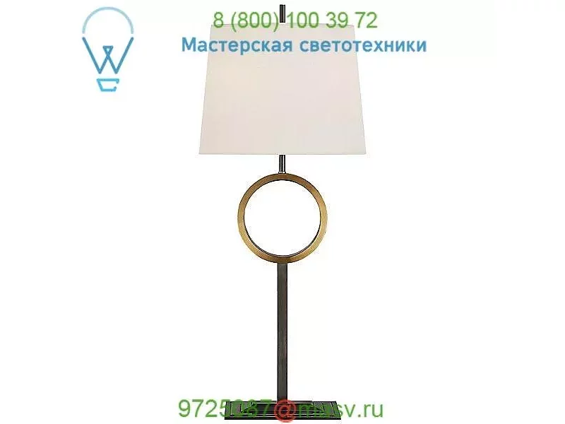 Simone Buffet Table Lamp Visual Comfort TOB 3631BZ/HAB-L, настольная лампа