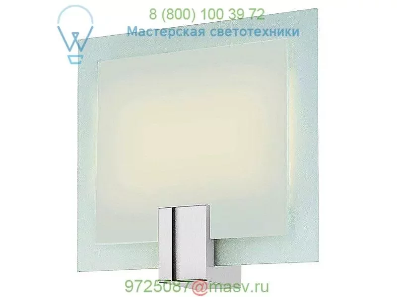 Dakota Horizontal Wall Sconce SONNEMAN Lighting 3682.13F, настенный светильник