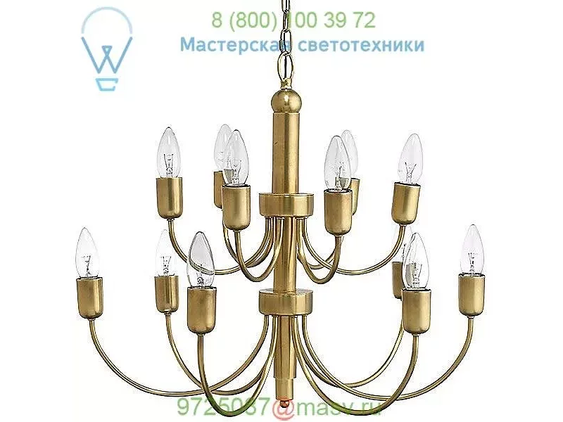 5SAVO-CHAB Jamie Young Co. Savoy 2-Tier Chandelier, светильник