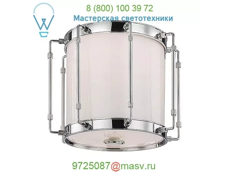 9713-OB Hudson Valley Lighting Hyde Park 1 Light Flush Mount Ceiling Light, светильник