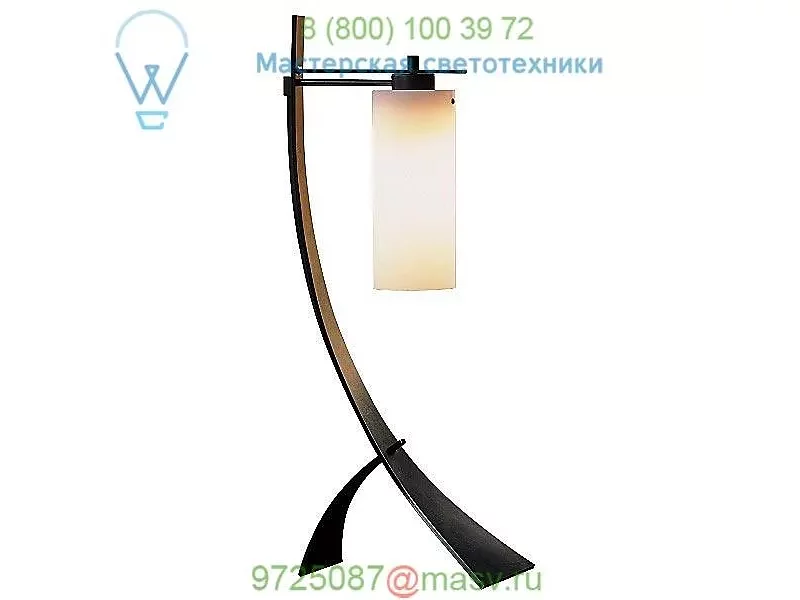 Hubbardton Forge Stasis Table Lamp with Glass 272665-1012, настольная лампа