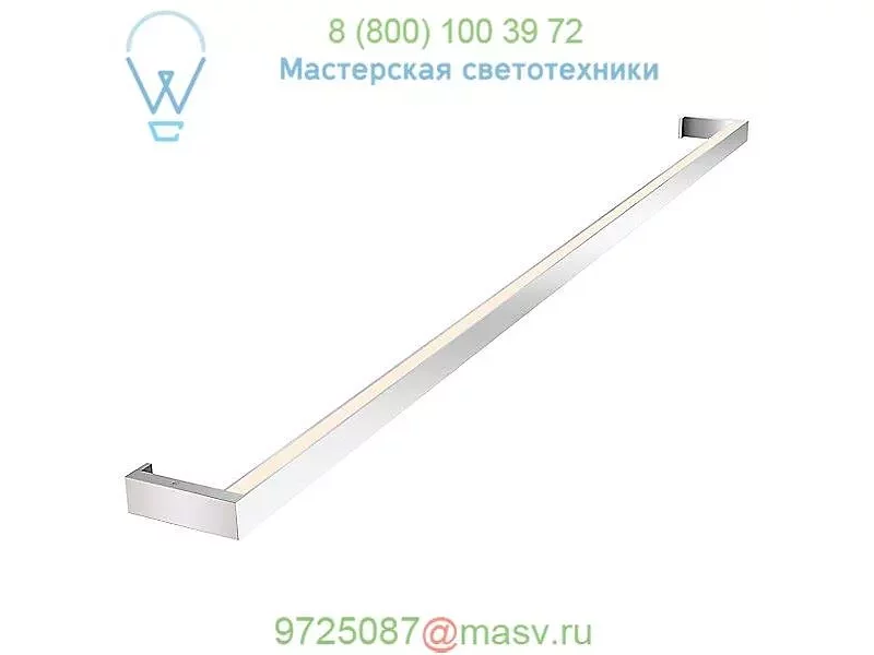 Thin-Line LED Wall Light (Brt Stn Alum/4/2-Sided) - OPENBOX SONNEMAN Lighting OB-2812.16-4, опен