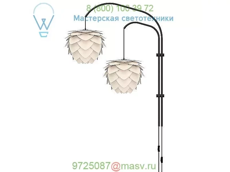 UMAGE Aluvia 2-Light Wall Sconce 2128_4134, бра