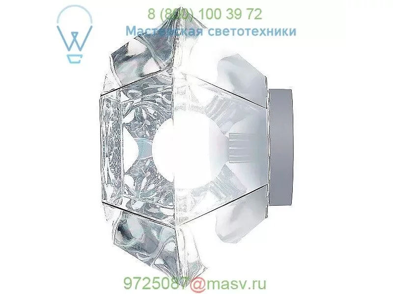 CUSS01CHUL Tom Dixon Cut Surface Wall Sconce, бра