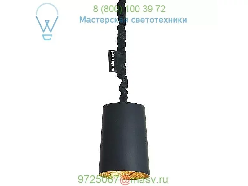 In-Es Art Design PAINT LAVAGNA BLACK/WHITE Paint Lavagna Pendant Light, подвесной светильник